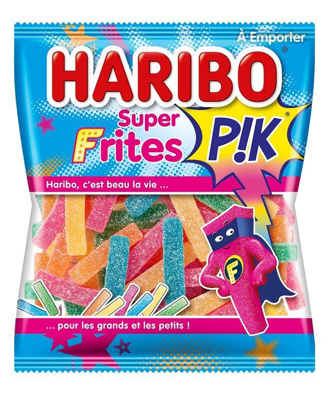 Super frites - HARIBO - Boite de 30 sachets