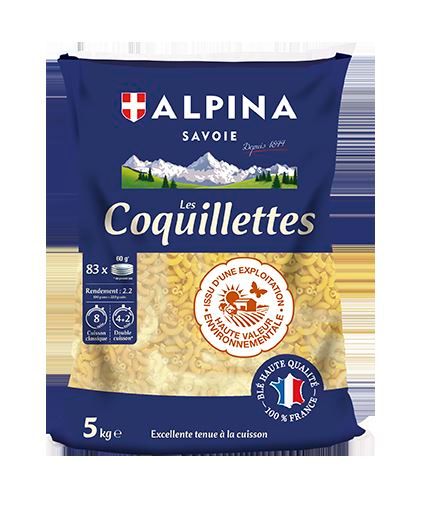 Coquillettes HVE - ALPINA SAVOIE - Sac de 5 kg