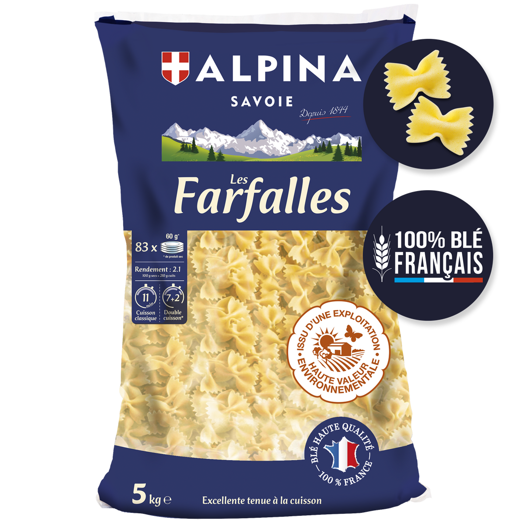 Farfalles HVE - ALPINA SAVOIE - Sac de 5 kg