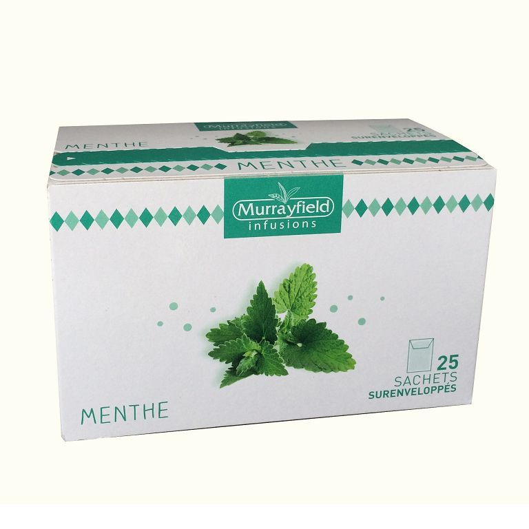 Infusion menthe - MURRAYFIELD - Boite de 25 sachets