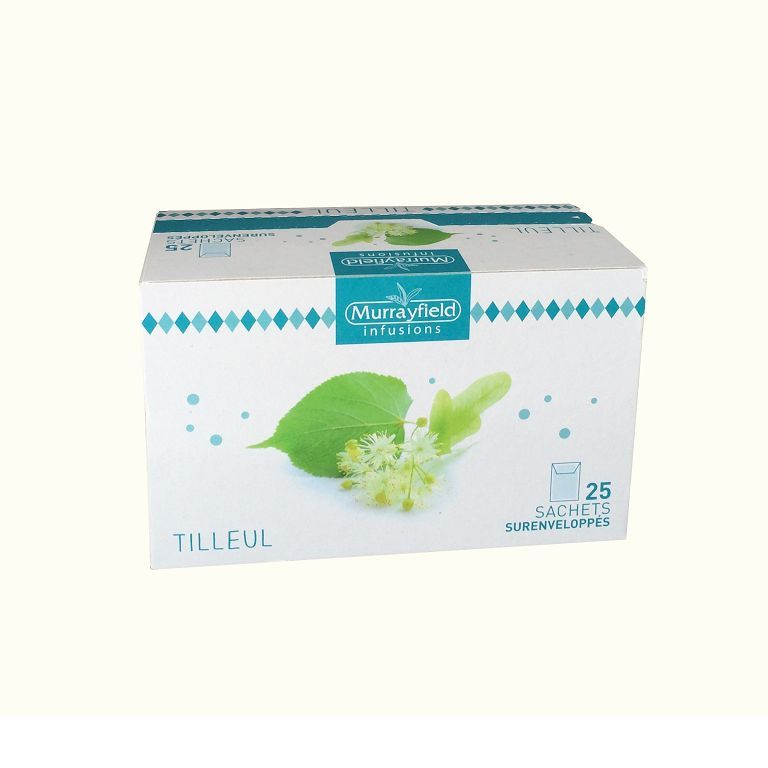 Infusion tilleul - MURRAYFIELD - Boite de 25 sachets