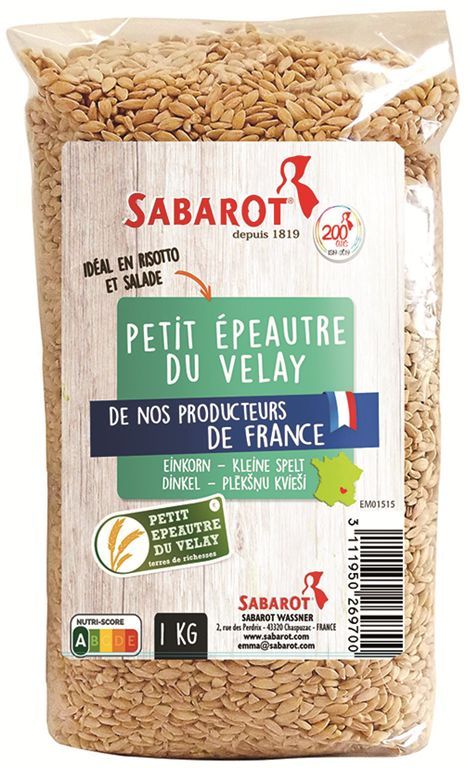 Petit épeautre - SABAROT - Sac de 1 kg