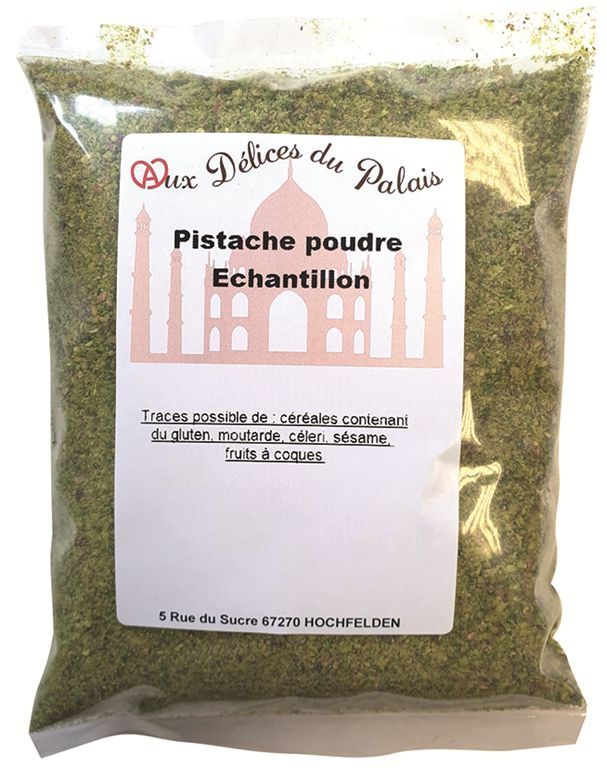 Pistaches en poudre - DELICES DU PALAIS - Sachet de 1 kg