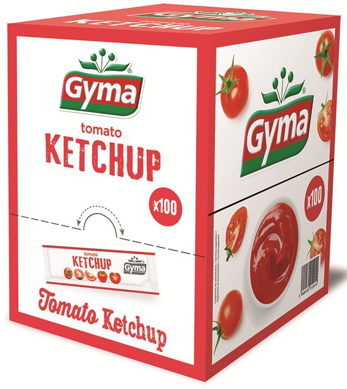 Ketchup - GYMA - Boite de 100 sticks