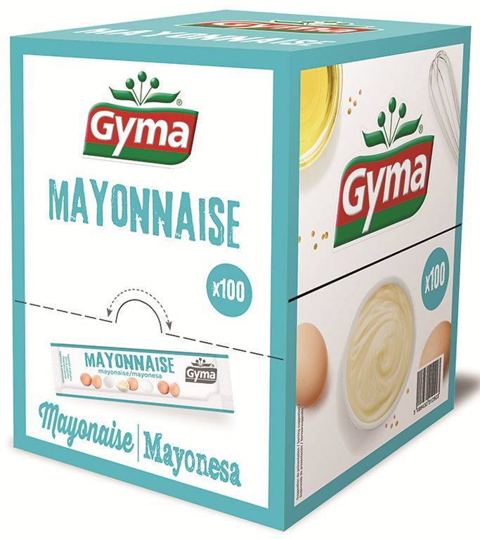 Mayonnaise - GYMA - Boite de 100 sticks