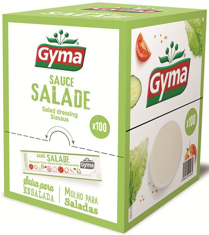 Sauce salade - GYMA - Boite de 100 sticks