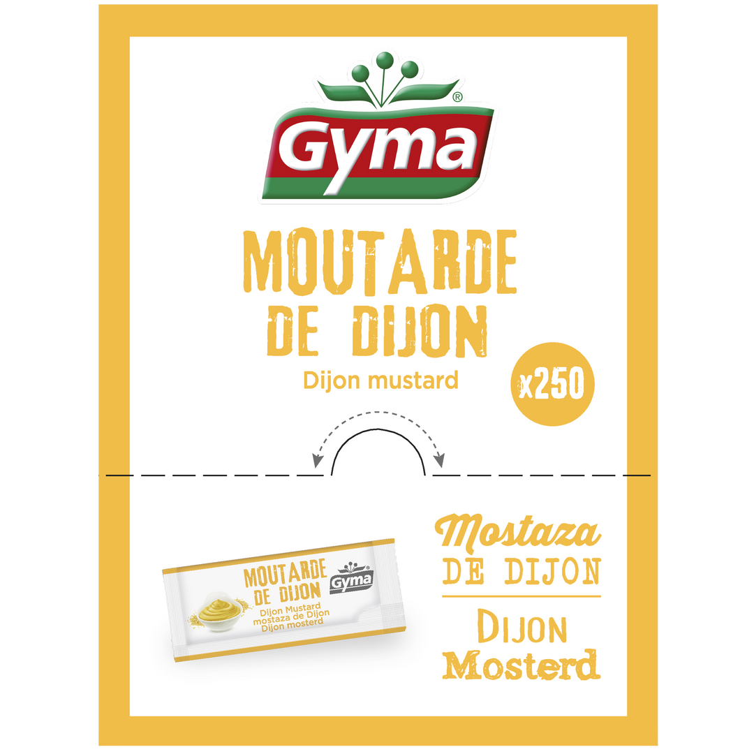 Moutarde - GYMA - Boite de 250 sticks