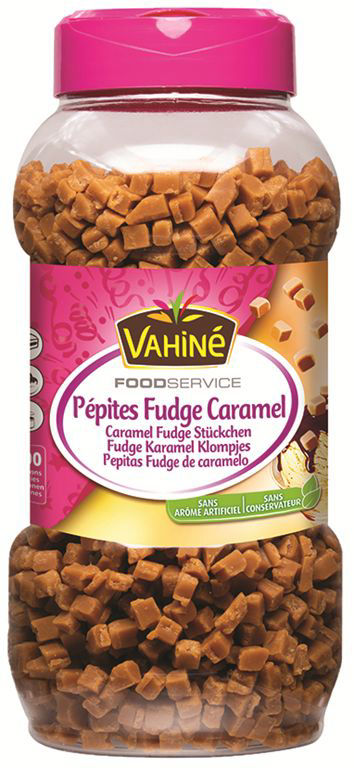 Pépites fudge caramel - VAHINE - Boite de 550 g