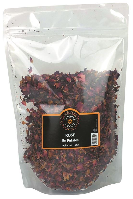 Pétale de rose - LA TOUCHE DU CHEF - Sachet de 100 g