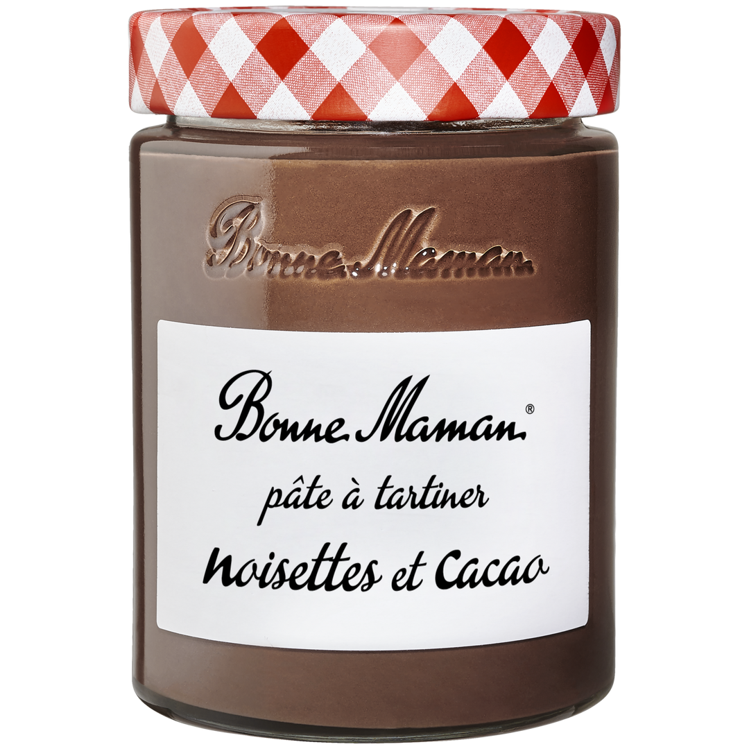 Pâte à tartiner noisettes et cacao - BONNE MAMAN - Pot de 360 g