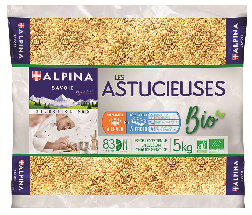 Coeur de blé Bio Les Astucieuses - ALPINA SAVOIE - Sac de 5 kg