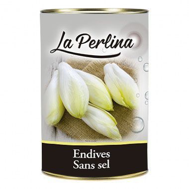 Endives sans sel ajouté - LA PERLINA - Boite 5/1