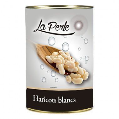 Haricots blancs - LA PERLE - Boite 5/1