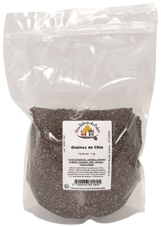 Graines de CHIA - 5 kg