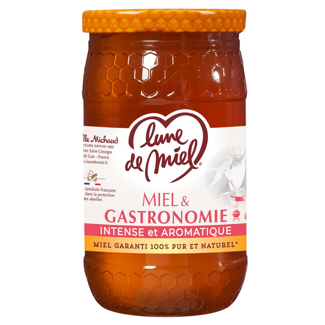 Miel & gastronomie - LUNE DE MIEL - Pot de 1 kg