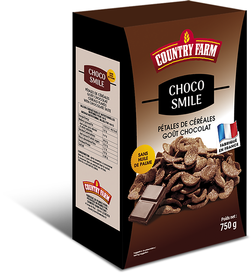 Choco smile - COUNTRY FARM - Boite de 750 g