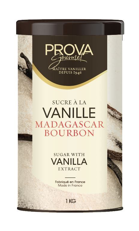 Sucre à la vanille Bourbon - PROVA - Pot de 1kg