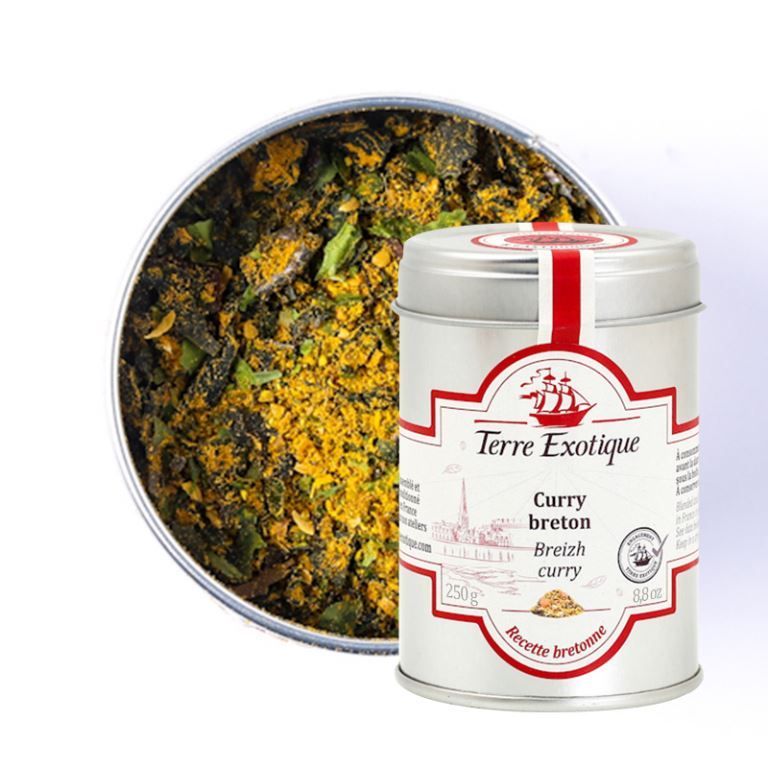 Curry breton - TERRE EXOTIQUE - Pot de 120 g