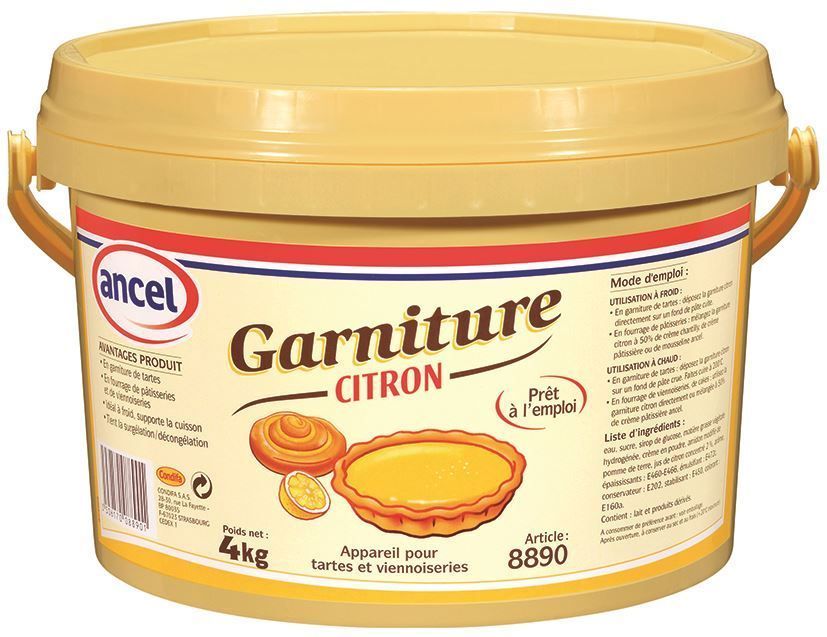 Garniture citron - ANCEL - Seau de 4 kg