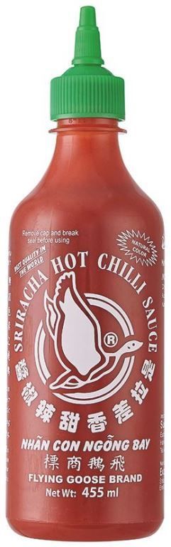 Sauce piment Sriracha - FLYING GOOSE - Flacon de 455 ml