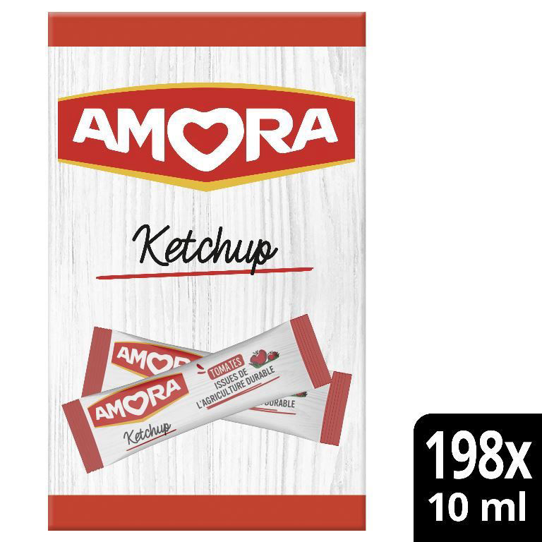 Ketchup - AMORA - Distributeur de 198 doses