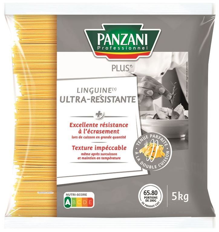 Linguine ultra-résistante Plus+ - PANZANI SOLUTIONS - Sac de 5 kg