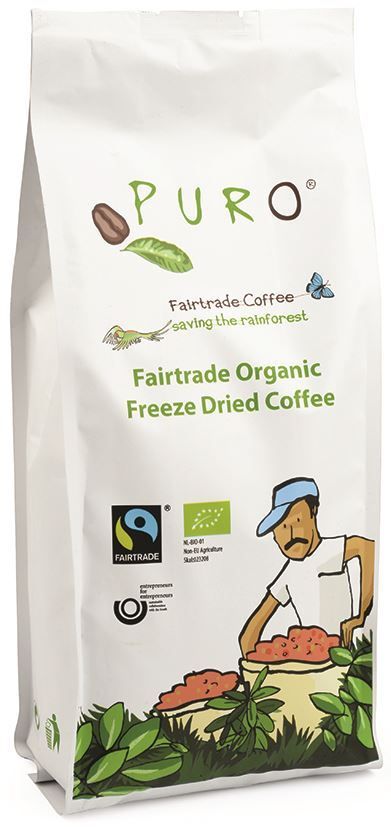 Café soluble Bio - PURO - Sachet de 500 g