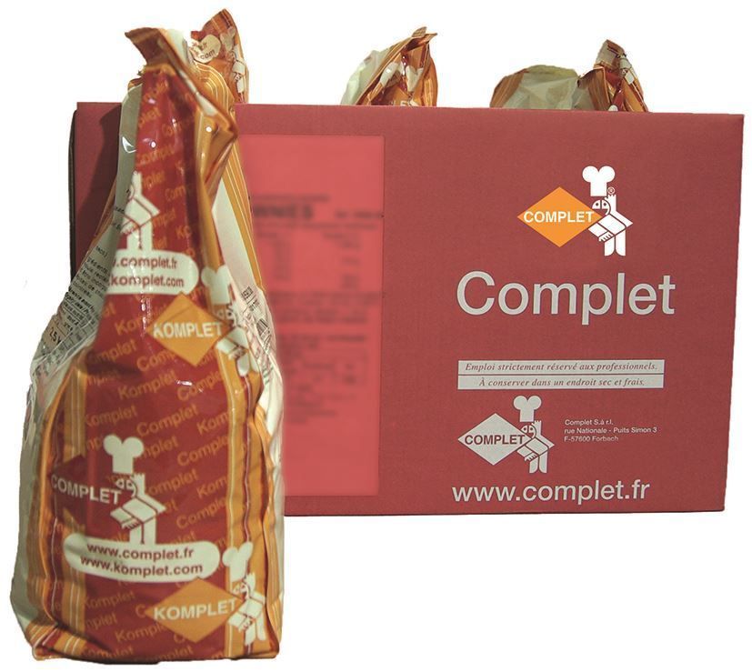 Préparation pour madeleine - COMPLET - Carton de 4 sacs