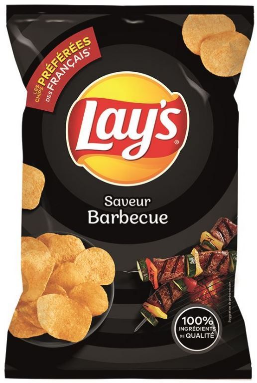 Chips barbecue - LAYS - Carton de 20 sachets