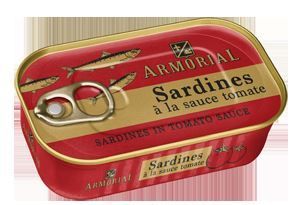 Sardines à la tomate - ARMORIAL - Carton de 50 boites