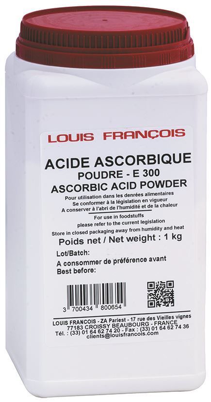 Acide ascorbique - LOUIS FRANCOIS - Boite de 1 kg