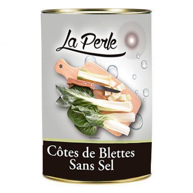 Côtes de blettes sans sel - LA PERLE - Boite 5/1