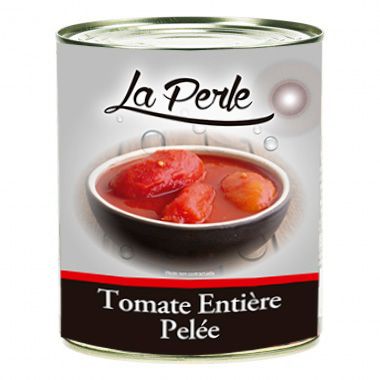 Tomates pelées entières - LA PERLE - Boite 4/4