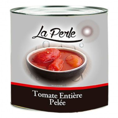 Tomates pelées entières - LA PERLE - Boite 3/1