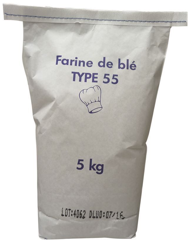 Farine de blé type 55 - COEUR DE SAVOIE - Sac de 5 kg