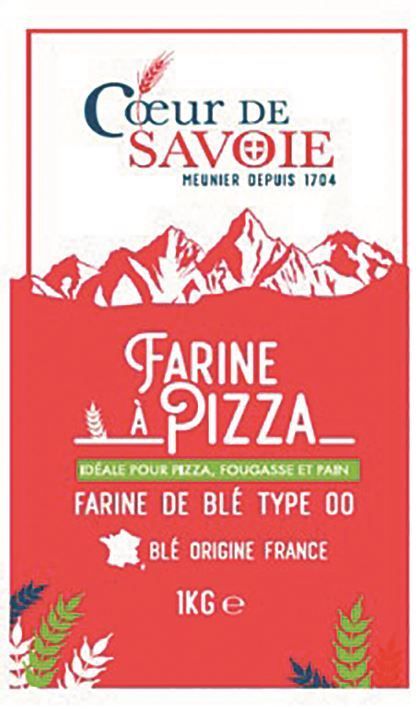 Farine de blé pour pizza type 00 - COEUR DE SAVOIE - Carton de 10 paquets