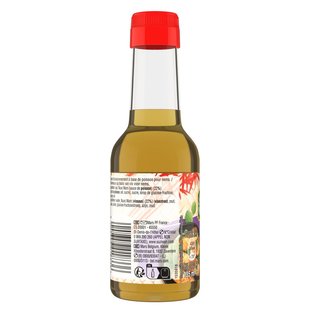 Sauce pour nems - SUZI WAN - Bouteille verre de 135 ml