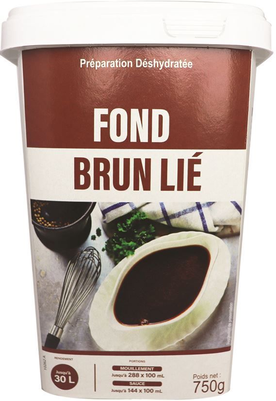 Fond brun lié déshydraté - SOMAPRO - Boite de 750 g