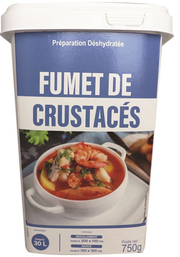 Fumet de crustacés déshydraté - SOMAPRO - Boite de 750 g