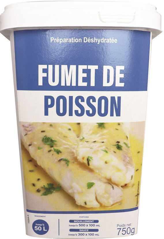 Fumet de poisson déshydraté - SOMAPRO - Boite de 750 g