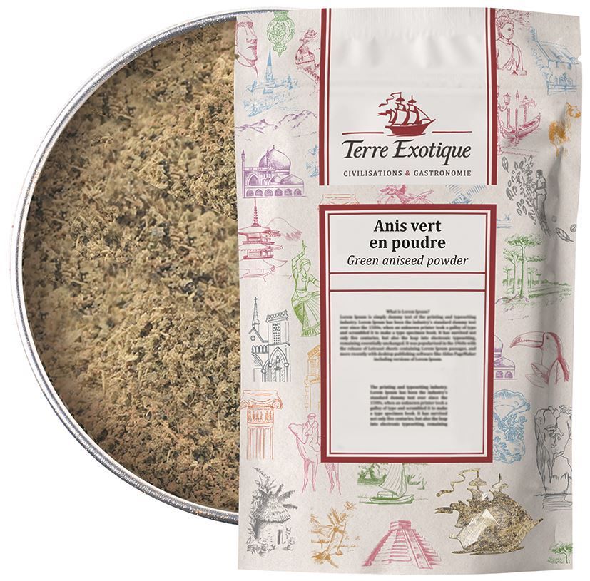 Anis en poudre - TERRE EXOTIQUE - Sachet de 250 g