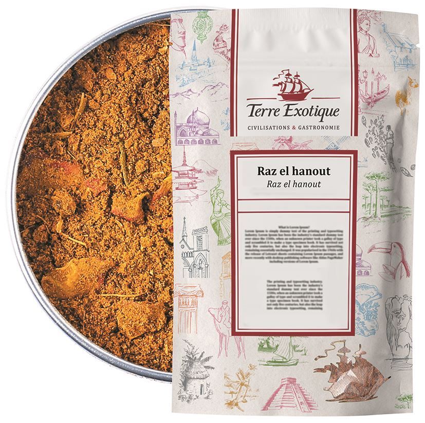 Raz el-hanout - TERRE EXOTIQUE - Sachet de 500 g