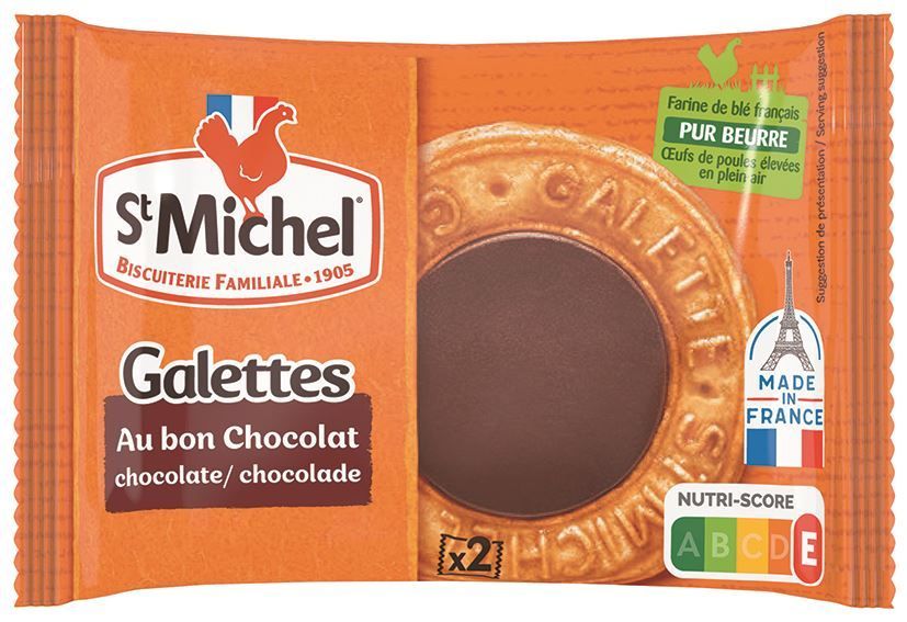 Galettes au bon chocolat X2 - ST MICHEL - Carton de 165 sachets