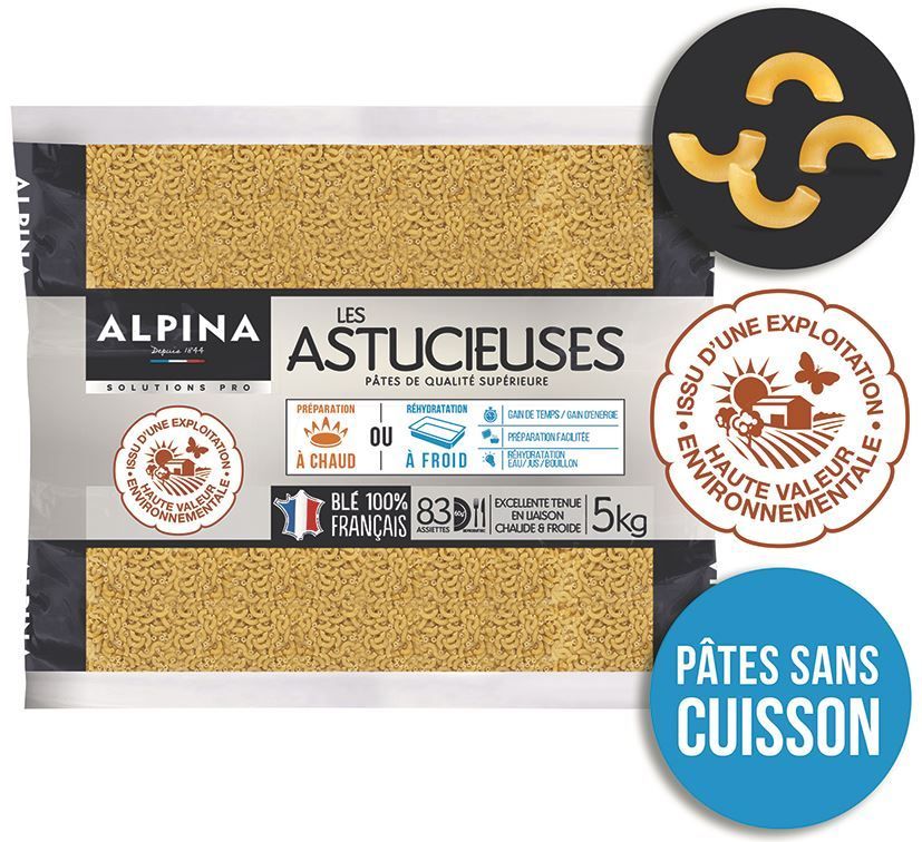 Coquillettes Les Astucieuses HVE - ALPINA SAVOIE - Sac de 5 kg