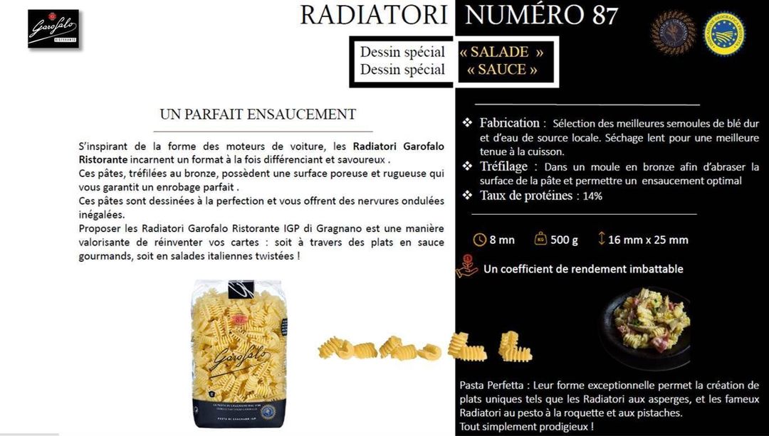 Radiatori IGP - GAROFALO - Sac de 3 kg