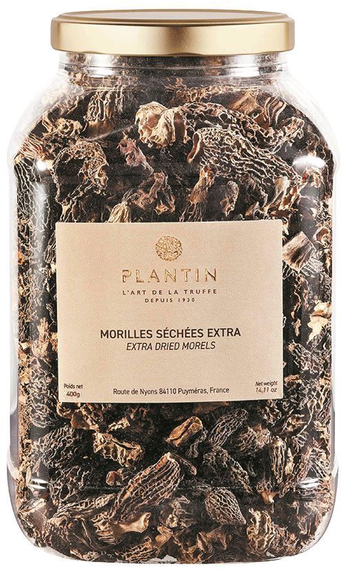 Morilles séchées Extra - PLANTIN - Pot de 400 g