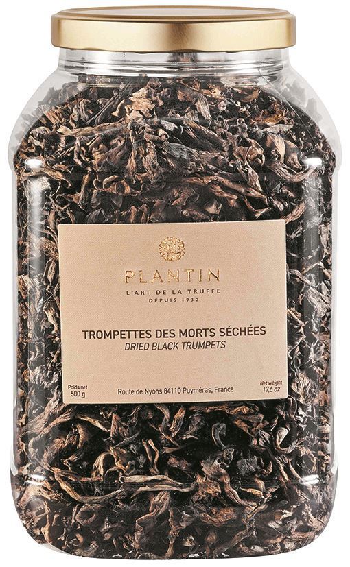 Trompettes de la mort séchées - PLANTIN - Pot de 500 g