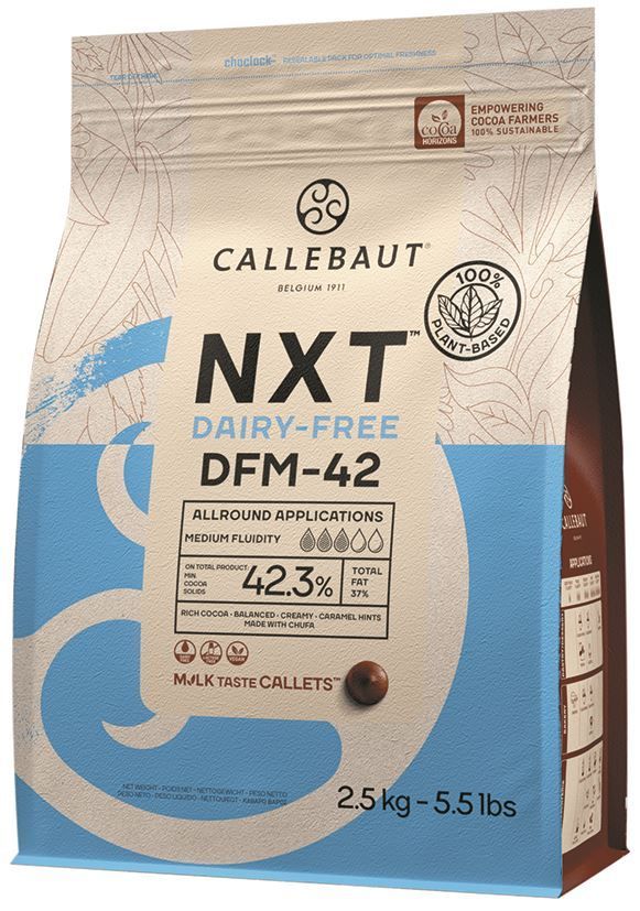 Chocolat au lait vegan NXT - CALLEBAUT - Sac de 2,5 kg