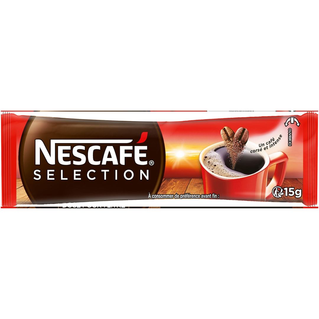 Café soluble Sélection - NESCAFE® - Carton de 60 doses