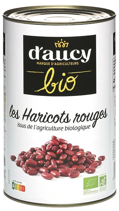 Haricots rouges Bio - D'AUCY - Boite 5/1